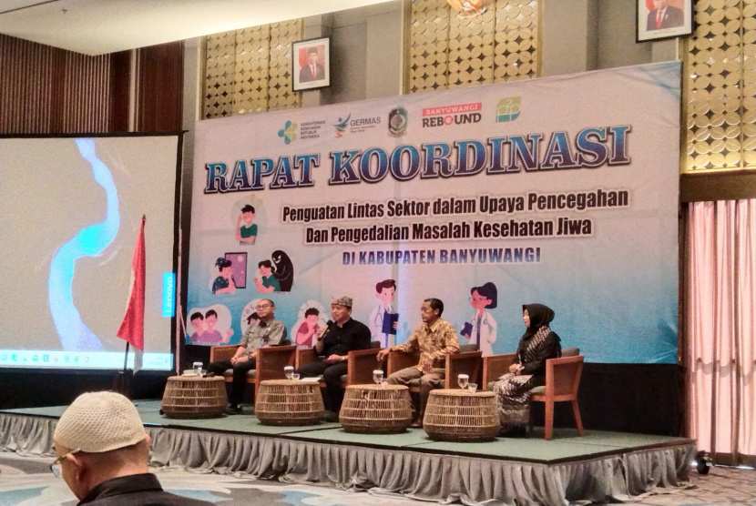 Rapat Koordinasi Dinas Kesehatan Banyuwangi Bahas Kasus Kesehatan Jiwa